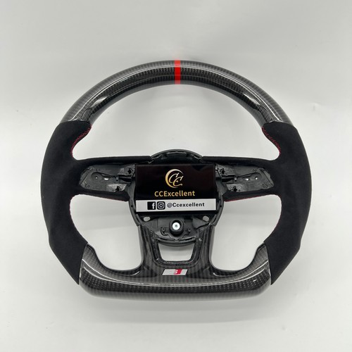 Carbonfas alcantara lenkrad - alcantara,